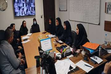 برگزاری کمیته درون‌بخشی روز جهانی قلب در مرکز بهداشت شهرستان رشت